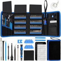 Kit d'outils de tournevis portable 142 en 1, tournevis de réparation électronique, outil de réparation d'instruments de précision, tournevis,