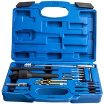Maxpeedingrods - Glühkerzen Ausbohr Werkzeug M8 M10 Gewinde Reparatur Satz for Mercedes Audi vw Ausbohr Werkzeug Set Ausbau und
