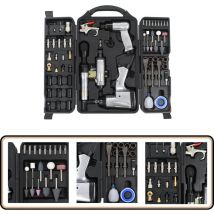 Kit d'outils pneumatiques 70 pcs - Ensemble D'outils Pneumatiques - Outils Pneumatiques Professionnels - Kit D'outillage Pneumatique - Meuleuse
