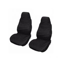 Housse de siège de voiture universelle, voiture d'atelier de couverture de siège, protecteur de siège de voiture universel, housses de siège(2Pcs)
