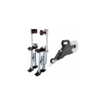 Kr Tools - Kit Échasses Aluminium Krtools De 60 À 101 Cm + Banjo Hybrid Delko Tools