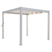 Kit éclairage led pergola bioclimatique Ombréa - 2 lames blanches 3M