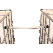 Multicuves - Kit eco de couplage de 2 cuves 1000 l - ø 40 mm - Tuyau 70 cm