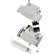 Encitech - D45PK-M-25-DBS-W-K 6355-8009-13 Kit embase sub-d femelle 45 ° Nombre de pôles: 25 fût à souder 1 pc(s)