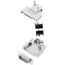 Encitech - D45ZK15-DBP-W-K 6355-8003-02 Kit embase sub-d mâle 45 ° Nombre de pôles: 15 fût à souder 1 pc(s)
