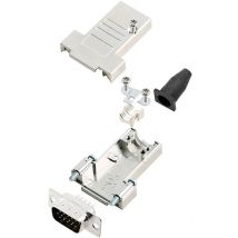 Encitech - DTSL09-SJSRG-T-HDP15-K 6355-0088-01 Kit embase sub-d mâle 180 ° Nombre de pôles: 15 fût à souder 1 pc(s)