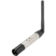 Kkmoon - Kit Émetteur-Récepteur DMX512 2.4G sans Fil - 4 Pièces, Portable, pour Spectacles, Clubs, Discothèques, ktv et Éclairages de Scène