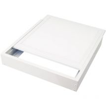 Kit en Saillie pour Panneau 60x60 cm avec vis Blanc