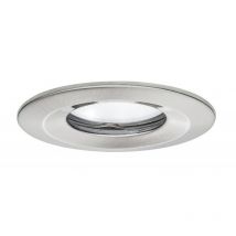 Paulmann - Spot led encastrable pour salle de bains 93882 n/a 6 w Coin Slim fer (brossé)