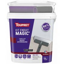 Kit enduit Magic'Extérieur en pâte pot 12kg - Toupret
