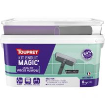 Kit enduit Magic'Pièces Humides pâte 6 kg - Toupret