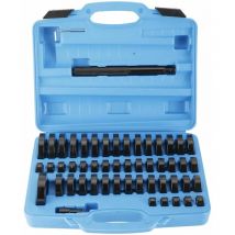 Kit Extractor E Instalador De Rodamientos Y Cojinetes Universal 52 Piezas, Juego De Extractores De Cojinetes, Instaladores De Cojinetes De Rueda De 