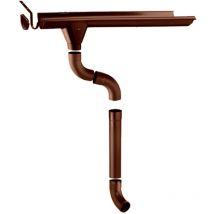 Gronde grondaie per casette con falde Kit f da cm. 400 a cm. 490