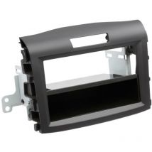 Kit Support autoradio compatible avec Honda CR-V ap12 Avec vide poche Noir