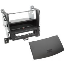 Adnauto - Kit Facade autoradio 2DIN compatible avec Opel Zafira Tourer ap12 -Vide poche Induction Qi Noir