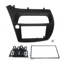 Adnauto - Kit Facade Autoradio KA142B compatible avec Honda Civic 8 - Noir