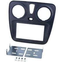 Adnauto - Kit Facade Autoradio KA262i compatible avec Dacia Duster Lodgy Dokker Sandero - Noir Mat