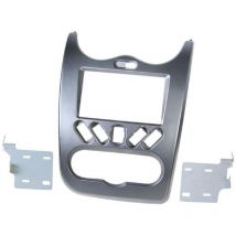 Adnauto - Kit facade Autoradio FA417B compatible avec Dacia Duster Sandero Logan - Gris Fonce