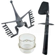 Kit farfalla spatola bicchierino ricambi bimby tm31 compatibile