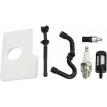 Kit filtre à air et bougie d'allumage pour tronçonneuse Stihl 017 018 MS170 MS180