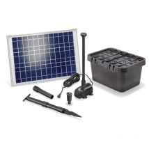 Esotec - Kit pompe solaire bassin avec filtre 1300L-20W