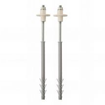 Kit fixation lavabo sur isolant - longueur vis 250 mm