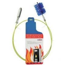 Scovolo Kit Pulizia per Stufa a Pellet. 80mm x mt 2