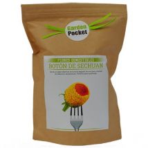 Kit huerto de flores comestibles: Botón de sechuan