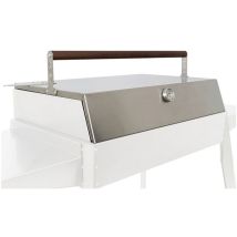 Couvercle Pour Barbecue Etna, Etna F, Etna Maxi – Cuisson Indirecte Avec Thermomètre Intégré – Plaque De Cuisson Avec Bouclier Thermique – Lisa