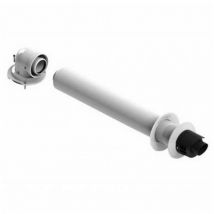 Kit fumi 60/100 per scaldabagno opalia f 60/100 hsau