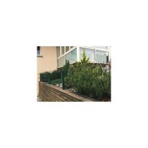 Cloture&jardin - Kit Grillage Rigide Vert 10M - jardipremium - Fil 4/5mm - Sur Platines - 1,03 mètre
