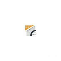 Cloture&jardin - Kit Grillage Rigide Gris Anthracite 50M - jardipremium - Fil 4/5mm - 1,23 mètre