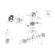 Kit de juntas originales emak 61400183