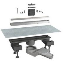 Kit horizontal de canal de canal de douche