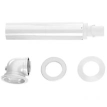 Elm Leblanc - Kit de ventosas horizontales 60/100mm para Megalis condens