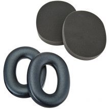 Kit d'hygiène composé de deux oreillettes et deux mousses pour casques anti-bruit 3M Peltor modèle X4.