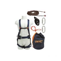 Frenehard Et Michaux - Kit imbracatura Comfort frenehard 10 m di corda + 2 connettori + anello di fettuccia + borsa - comfort