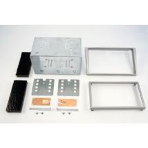 Caliber - Kit integration 2DIN compatible avec Opel Corsa CCombi Meriva Tigra - Argent - RAF1907DPRO