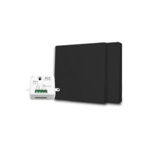 Fast Led Technology - Kit interrupteur va-et-vient sans fil et sans pile prêt à poser - 2 boutons poussoirs + 1 relais récepteur radio