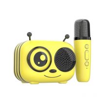 CGV - Kit karaoké / Enceinte Bluetooth et micro sans fil maya, Effets voix magiques, Autonomie 8h, Recharge usb