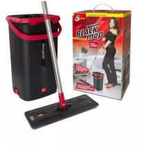 Kit lavapavimenti black mop con sistema lava e asciuga Superfive