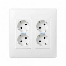 Simon - Kit électrique 2 modules blanc 51000201-030