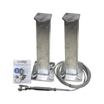 Irudek - Kit sistema linea vita orizzontale lifeline sekuralt mt10 tetti