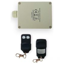 Kit Mandos Inalambricos Con Centralita A 433MHZ Para Jardines Y Exteriores SUPRK004