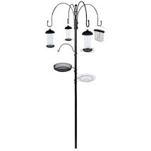 Gardman - Kit mangeoire avec bain à oiseaux Complete station