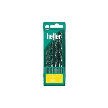 Heller - Kit meches a bois 3 pointes cv, 5 pieces d : 4/5/6/8/10 mm
