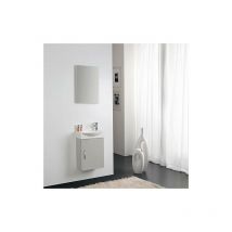 Banyo - Kit meuble lave-mains Mini 42 couleur: gris nuage
