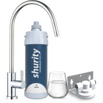 Kit Microfiltrazione acqua con filtro Ocean Blue Small Shurity Con Rubinetto di prelievo 1 via - Acqua Liscia