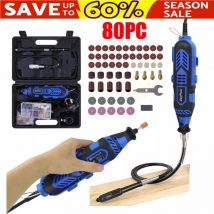 Day Plus - Kit mini ponceuse Ponceuse outil multifonction 135W Dremel Avec outil d'étui