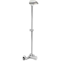 Kit miscelatore doccia a parete con miscelazione tramite la maniglia Idral KSA32/36 Cromo - Cromo